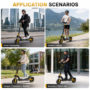 Trottinette électrique <span class=keywords><strong>V2</strong></span> MAX à double moteur, puissance de pointe 1640W, 48V 20Ah, longue autonomie, trottinette tout-terrain pour adultes, stock en entrepôt UE - Product Image 4
