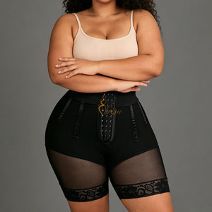 Mutande Modellanti a Vita Alta per Donna, Controllo Pancia, Sollevamento Glutei, Shapewear Fajas Colombianas, Biancheria Intima Compressiva <span class=keywords><strong>con</strong></span> Cerniera all'Inguine - Product Image 5