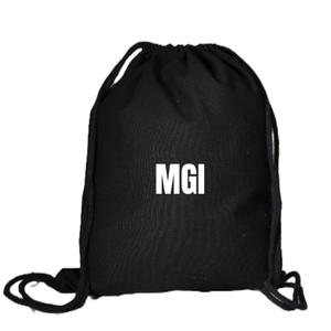 Custom Logo Printed High Quality Reusable Canvas Cotton Drawstring Backpack 100% Organic Cotton Lining Waterproof Sports - Product Image 6