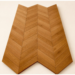 Parquet massif en chêne blanc Chevron 18 mm T&G CARB P2 JAS Vietnam - Product Image 1
