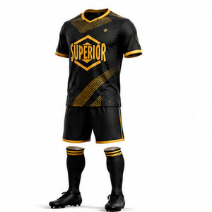 Custom Sublimated Soccer Uniform Featuring Fade-Resistant Graphics, Lightweight Fabric Construction and <b>Athletic</b> Performance Fit - Product Image 3
