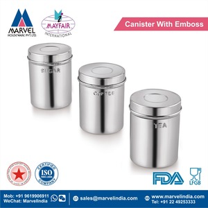 กระป๋องสแตนเลสพร้อมลายนูน - Product Image 2