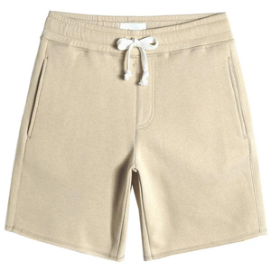 Shorts de sport pour hommes en coton biologique respirant, molleton bouclette technique, écologique, coupe-vent, séchage rapide, taille mi-haute, taille personnalisée - Product Image 6