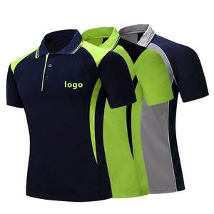 เสื้อโปโลพนักงานชายแบบสลิมฟิตสำหรับฤดูร้อน  ผ้าโพลีเอสเตอร์ 100%  สองสี  พร้อมปักโลโก้ตามสั่ง - Product Image 6