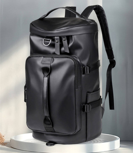 Bolsa de Lona de Gran Capacidad, Última Edición, con Cierre, Múltiples Bolsillos, Impermeable, de Cuero PU y Nailon, Ligera, Colores Personalizados - Product Image 3