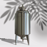 Cuve mélangeuse homogénéisatrice SUS304/SUS316 100L avec pompe de broyage verticale, boîte de vitesses à roulements, moteur PLC 380V et commande automatique pour produits chimiques
