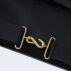 Tabliers de Maître Maçon Maçonnique George Washington, Loge Bleue, Régalia Franc-Maçon, Broderie Personnalisée, Fabricant en Gros, OEM Premium - Product Image 5