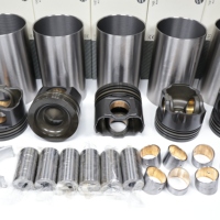 Kit de réparation C7 238-2720 : Piston, chemise de cylindre, segments de piston, kit de joints, joint de culasse, vilebrequin pour pièces de moteur Caterpillar