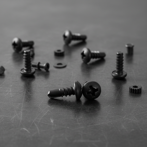 Tornillos para Concreto de Alto Rendimiento y Uso Pesado - Tornillos PDC con Recubrimiento Negro y Cabeza Plana de 13-50 mm - Product Image 2