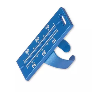 Anillo Medidor Manual Reutilizable de Acero Inoxidable para Instrumentos Dentales Endodónticos, Regla y Soporte para Limas Endo - Product Image 1