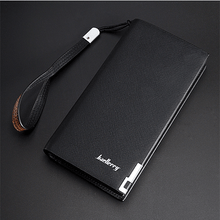 Luxury Modern Men Microfiber <b>Synthetic</b> <b>Leather</b> Waterproof Wallet Classic Slim Bifold Design Durable Card Holder Cash Organizer - Product Image 2