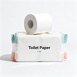 Rouleau de papier toilette 2 ou 3 plis, usage salle de bain, forte absorption, toucher doux, prix direct usine, vente en gros - Product Image 5
