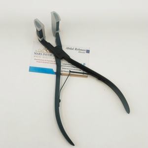 Pinza para Extensiones de Cabello con Cinta Adhesiva, de Acero Inoxidable Negro, Superficie Plana, Herramienta para Sellado de Extensiones de Cabello para Mujeres - Product Image 3