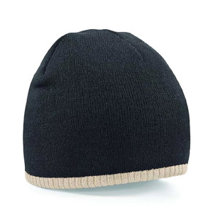 Gorro de punto acanalado cálido con puño elástico unisex, gorro de invierno, accesorio de moda para la cabeza, fabricante de gorros para gimnasio y entrenamiento. - Product Image 4