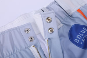 Alta Calidad Diseño Personalizado Logo Equipo Azul Pantalones Softball Desgaste Pantalones cortos de béisbol para los hombres - Product Image 4