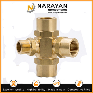High Quality Brass Adapter Threaded <b>Pipe</b> Fitting for Water Air <b>Gas</b> Oil Plumbing and Industrial Applications - Product Image 5