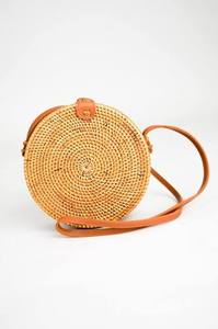Premium Boho Style Natural Rattan Box <b>Clutch</b> <b>Bag</b> Woven Handbag Wholesale Supplier Factory Price - Product Image 2