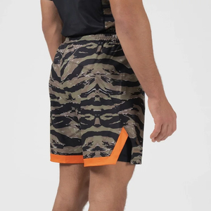 Pantalones Cortos de Artes Marciales de Secado Rápido, Corte Alto, para Grappling y Muay Thai - Product Image 2