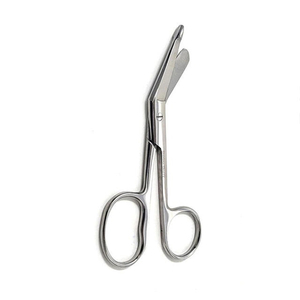 Ciseaux à pansements chirurgicaux en acier inoxydable, à commande manuelle, instrument médical réutilisable, fabriqué au Pakistan - Product Image 1