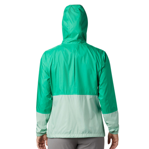 Lightweight Colorblocked Hooded Parka Cheap Price Workout Clothing Wholesale Sportswear Women Gym Clothes Windbreaker For Girl - Product Image 2
