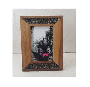 Pierre d'améthyste de la meilleure qualité avec produit en bois pour un usage de mariage, décoration de la maison, vente chaude, cadre photo, cadeau de mariage, dessus de table - Product Image 1