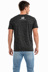 Camiseta de Manga Corta Casual para Hombre, Marca AMY, 100% Algodón, Corte Regular, Lisa, con Logotipo Personalizado al por Mayor - Product Image 3