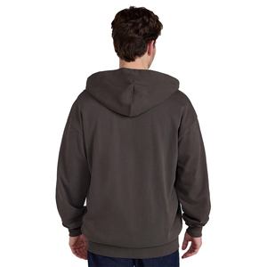 Sudaderas Casuales al por Mayor para Hombre, Tallas Grandes, con Cierre, Color Sólido, Estilo Hip Hop, Hombros Caídos, con Servicio OEM - Product Image 2
