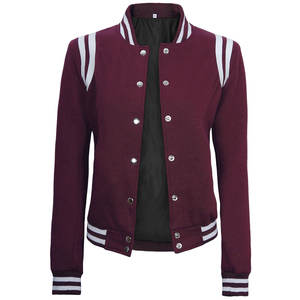 Chaquetas Varsity Personalizadas de Primera Calidad para Mujer, Ropa Urbana al por Mayor, Nueva Tendencia, Logotipo Personalizado, Chaquetas Varsity de Moda - Product Image 2