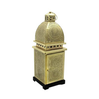 Lámpara de Mesa de Hierro Forjado Marroquí Amson de la Mejor Calidad, Hecha a Mano, con Recubrimiento en Polvo, Personalizable, para Hogar, Hotel, Bodas, Navidad