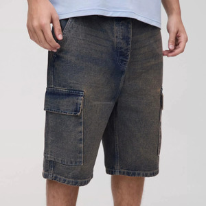 Short en jean respirant personnalisé pour homme – Qualité supérieure, conception et logo sur mesure acceptés, service OEM, conception ODM - Product Image 1