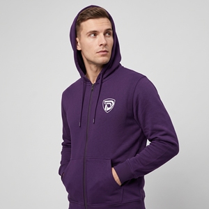 Sudadera con Capucha para Hombre Dumela, Color Morado, con Cierre, de Felpa y Algodón, Informal, con Logotipo Frontal, Corte Regular, para Otoño - Product Image 3