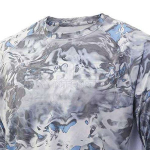 Chemises de chasse à manches longues pour hommes, vêtements de performance pour l'extérieur, respirantes, séchage rapide, polyester/coton écologique de haute qualité - Product Image 4