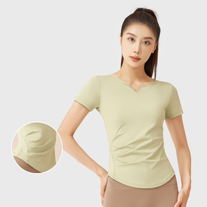 เสื้อยืดวิ่งดีไซน์ใหม่ทันสมัย เสื้อกีฬาระบายอากาศได้ดีแบบสั่งทำพิเศษ เสื้อวิ่งแขนสั้น Golds Gym - Product Image 5