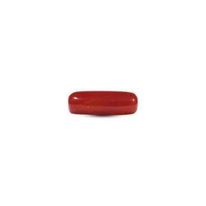 Natural Red Coral Loose Gemstone 6.3 Carat High Quality Rough Cabochon for Fine Jewelry - Product Image 1
