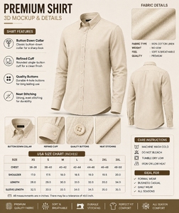 Custom Mens Shirts 100% Cotton Men's shirt - Product Image 2