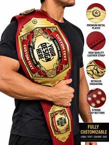 Cinturones de Campeonato de Artes Marciales Mixtas, Lucha Libre y Boxeo para Adultos, Diseño Personalizado, Fabricación en Fábrica, Precio al por Mayor, Mejor Calidad - Product Image 3
