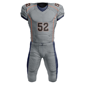 Ensemble d'uniformes de football américain personnalisés, équipement de compression de haute qualité, logo personnalisé, sublimation, 100% polyester - Product Image 1