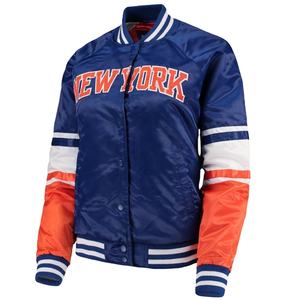 Veste de basket-ball en satin de soie brodée personnalisée Vestes de baseball Letterman à la mode Vestes d'université personnalisées - Product Image 1