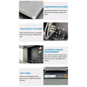 Impresora UV de Sobremesa Portátil 6090 de 60 x 90 cm con Dos Cabezales de Impresión I3200, Impresora UV Plana 6090 con Color CMYK, Blanco y Barniz - Product Image 6