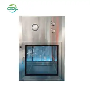 Oudelong GMP Stainless Steel Transfer Hatch Pass Box Pass Tunnel for Modular Clean Room