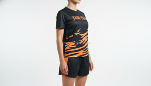 Men's Soccer Uniform Reflective V-Neck Quick Dry Breathable Custom OEM Wholesale - Product Image 3