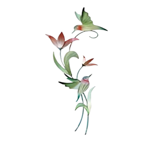 Flower Metal Wall <b>Art</b> Sun Flower Metal Wall <b>Art</b> Attention Layered Open Design Decorative Accent Wall <b>Art</b> - Product Image 3