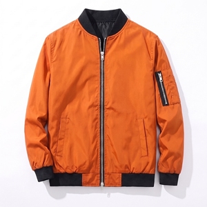 Chaqueta de Béisbol Personalizada de Satén para Hombre, Estilo Bomber con Botones, Venta al por Mayor, Chaqueta de Moda - Product Image 1