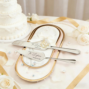 Wholesale Price Stainless Steel Made <b>Cake</b> <b>Server</b> Decoration Natural Turntable For Parties Weddings Restaurant And Kitchen - Product Image 2