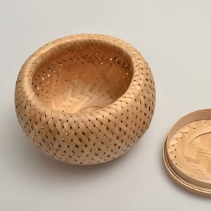 Superbe offre de boîtes de rangement en bambou à vendre, emballage personnalisé imprimé, boîte cadeau, conteneur pour cadeaux. - Product Image 5
