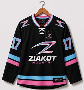 Jersey de Hockey sobre Hielo Personalizado ZIAKOT INDUSTRY, Jersey de Hockey Personalizado Más Vendido Directamente del Fabricante - Product Image 6
