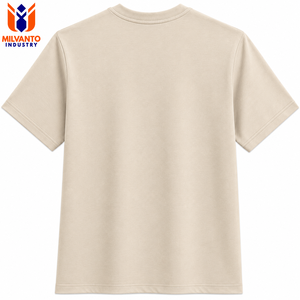 เสื้อยืดลำลองฤดูร้อนสำหรับผู้ชายปี 2026 |   ผ้าฝ้ายคอมบ์คุณภาพพรีเมียม 250 GSM |   เสื้อยืดสตรีทแวร์แขนสั้นระบายอากาศได้ดี MOQ ต่ำ - Product Image 2