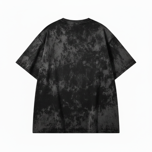 Hot Selling High quality Embroidered <b>100</b>% Pure Cotton Round neck Short Sleeved T <b>Shirt</b> Acid Wash Effect Boxy <b>Shirt</b> - Product Image 2