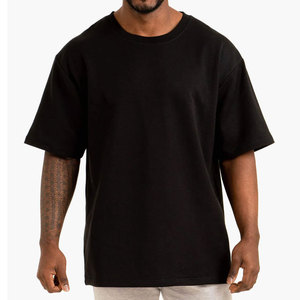 เสื้อยืดออกกำลังกายทรงสปอร์ตผ้าฝ้าย 100% ระบายอากาศดี ไซส์พลัส รุ่นใหม่ล่าสุด สำหรับผู้ชาย ใส่ได้ในช่วงฤดูร้อน ทรงหลวมไหล่ตก ทรงยาวปกติ - Product Image 4