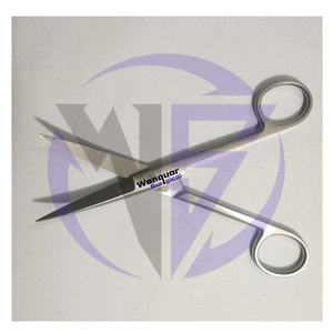 Tijeras Quirúrgicas Profesionales Afiladas/Amoladas de 5½ Pulgadas con Cabeza Angulada, Instrumento de Precisión - Product Image 3